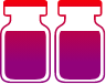 2 vials icon